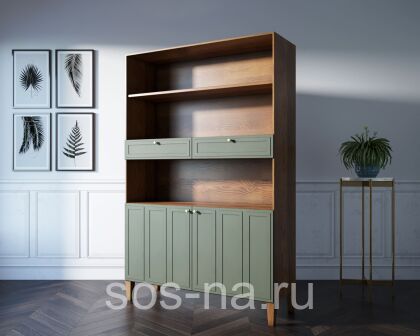 Стеллаж широкий двухстворчатый "Andersen" арт AN17